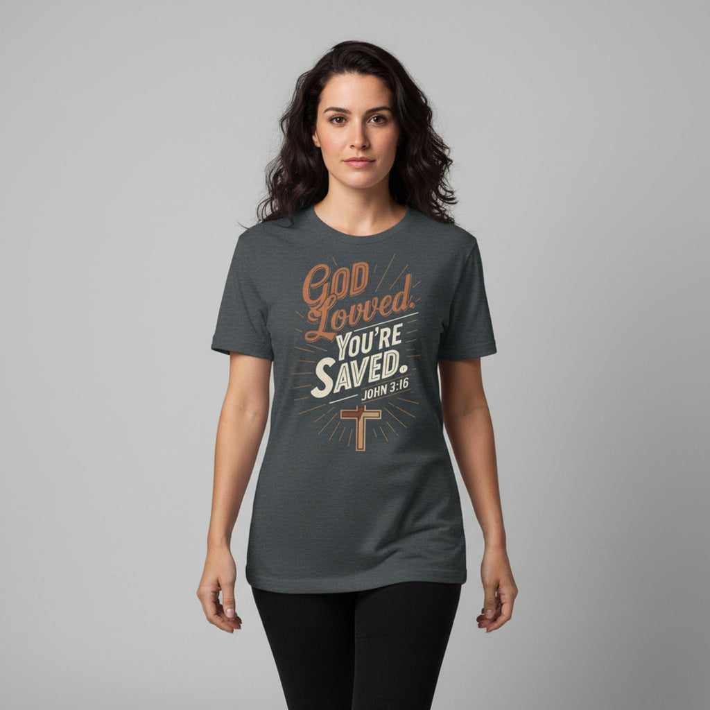 Unisex Evangelistic T-Shirt ERŐ GRACE - Proclaim Your Faith