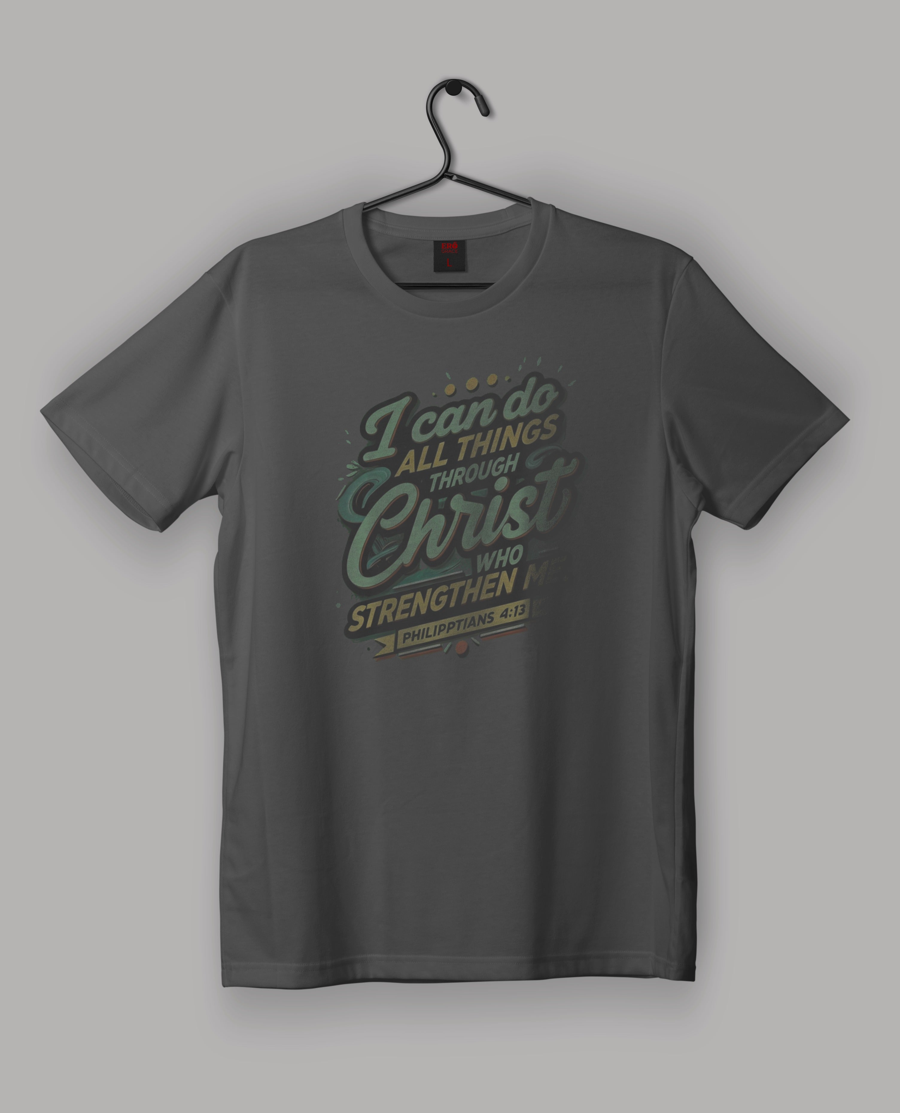 ERŐ GRACE Divine Script Unisex Tee | Scripture Streetwear