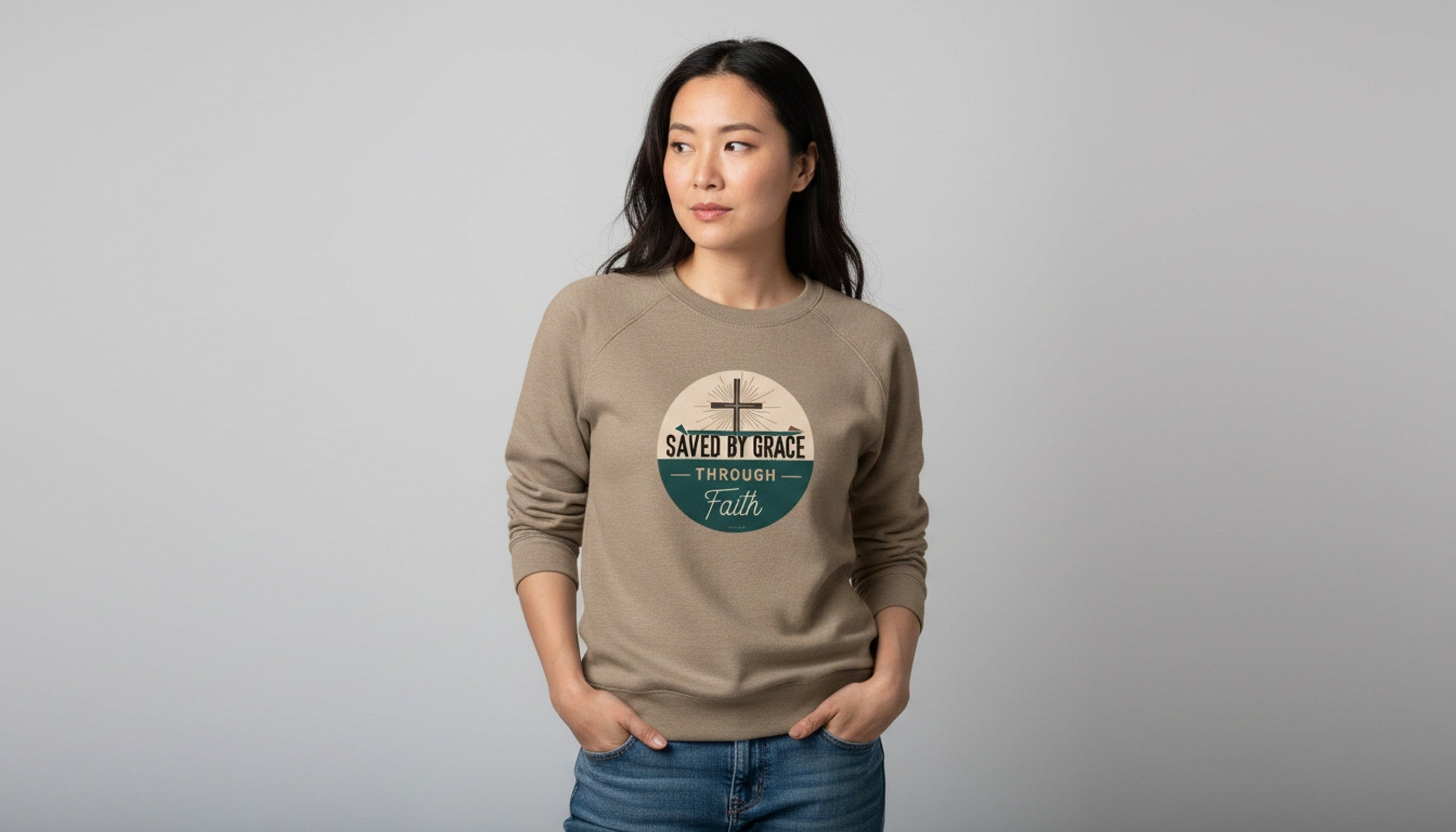 ERŐ GRACE Premium Unisex Faith Evangelistic Sweatshirt