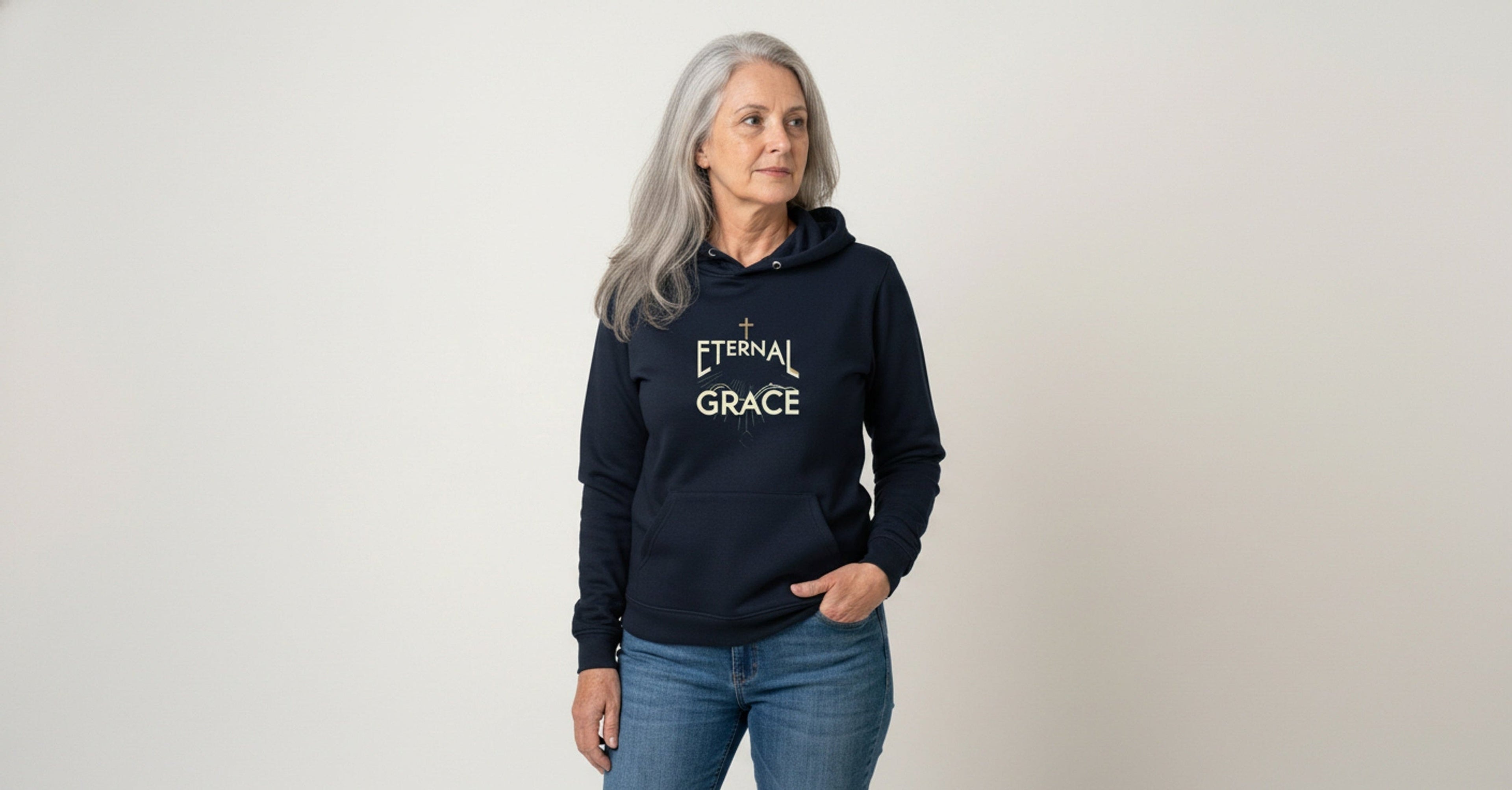 Unisex Evangelistic Hoodie ERŐ GRACE | Word in Style