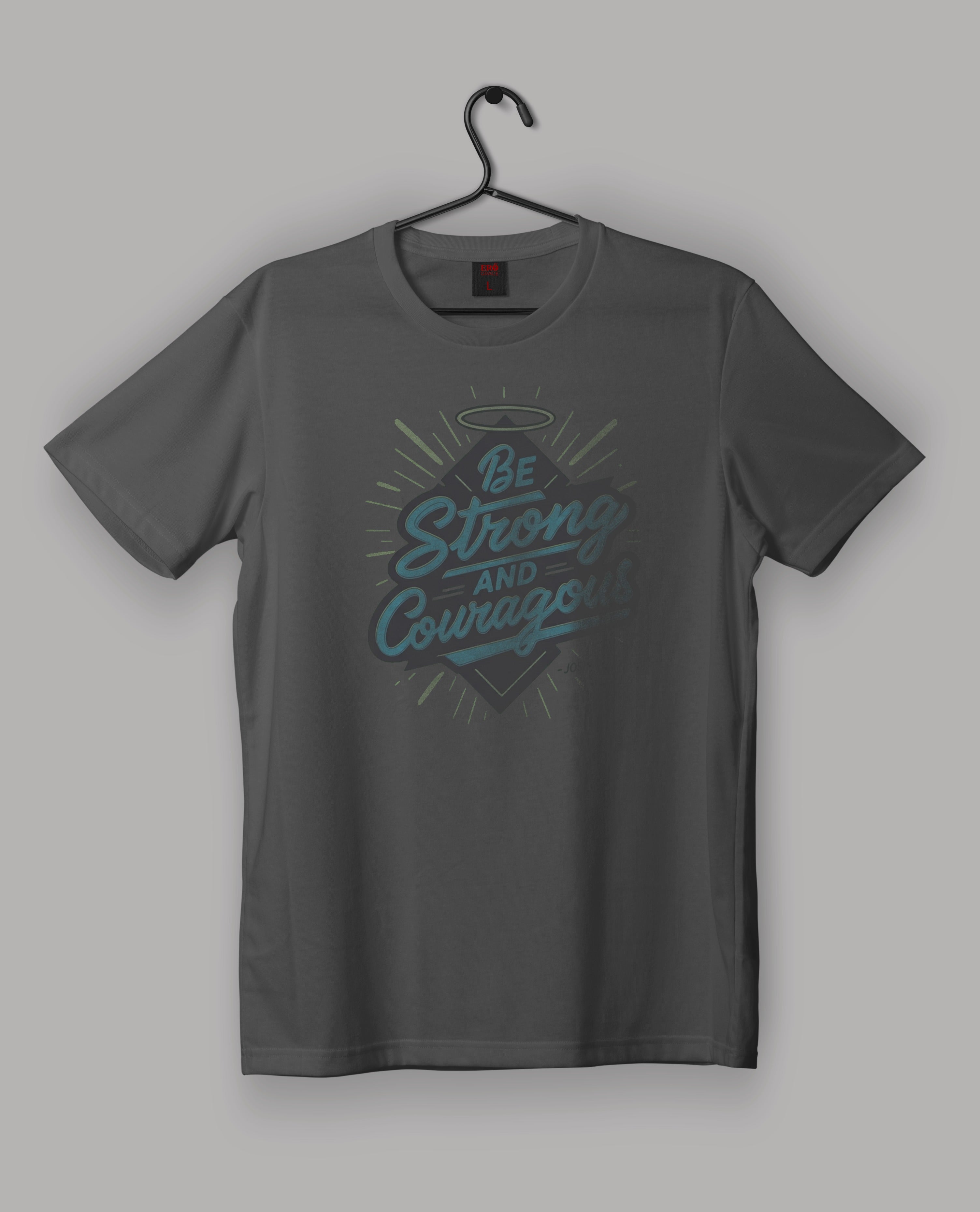 Premium Elegant Scripture Unisex Tee | ERŐ GRACE Christian Streetwear