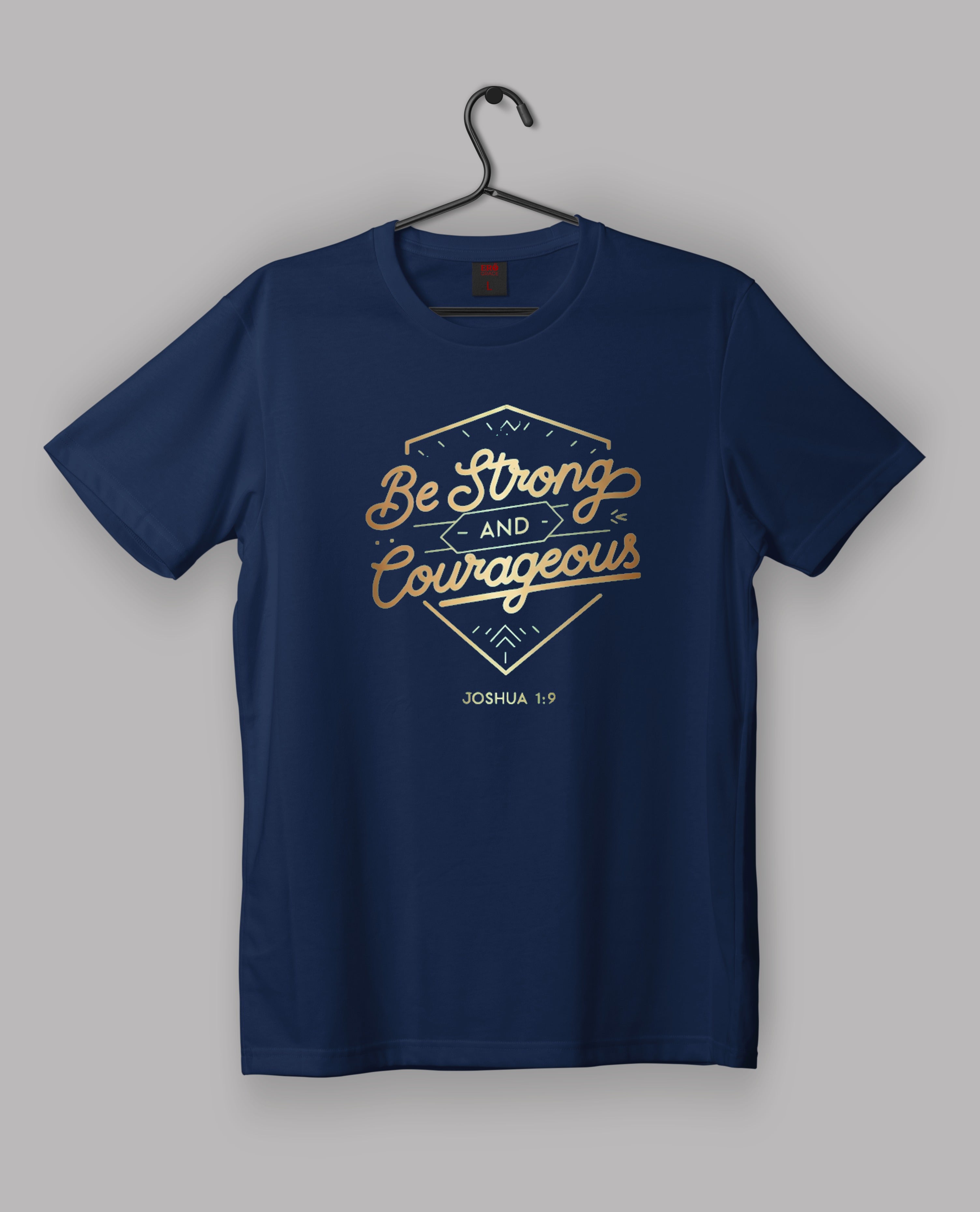 “Be Strong In The Lord” Premium Unisex Softstyle Tee | ERŐ GRACE