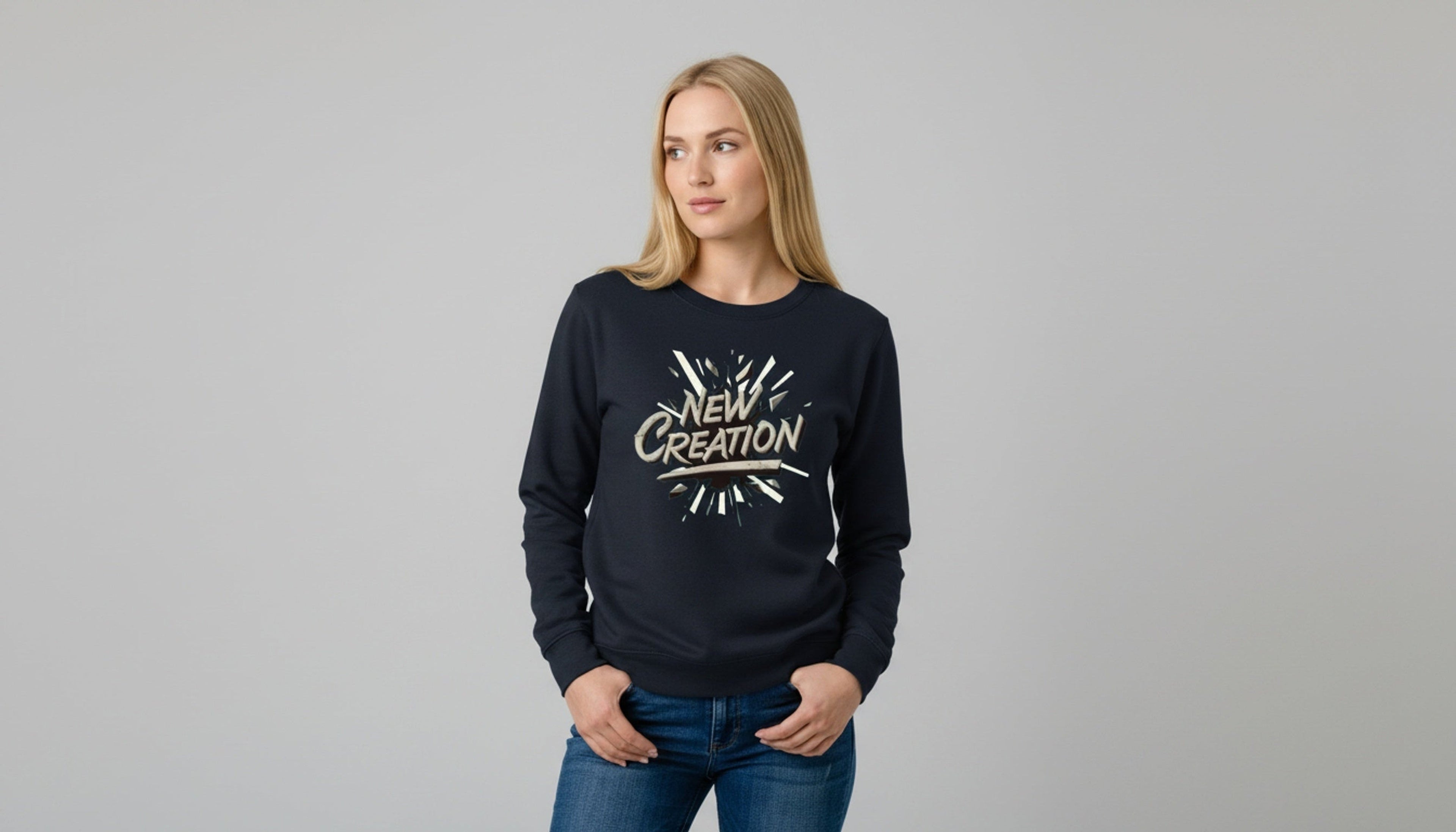 ERŐ GRACE Unisex Sweatshirt | Evangelistic Bible Verses
