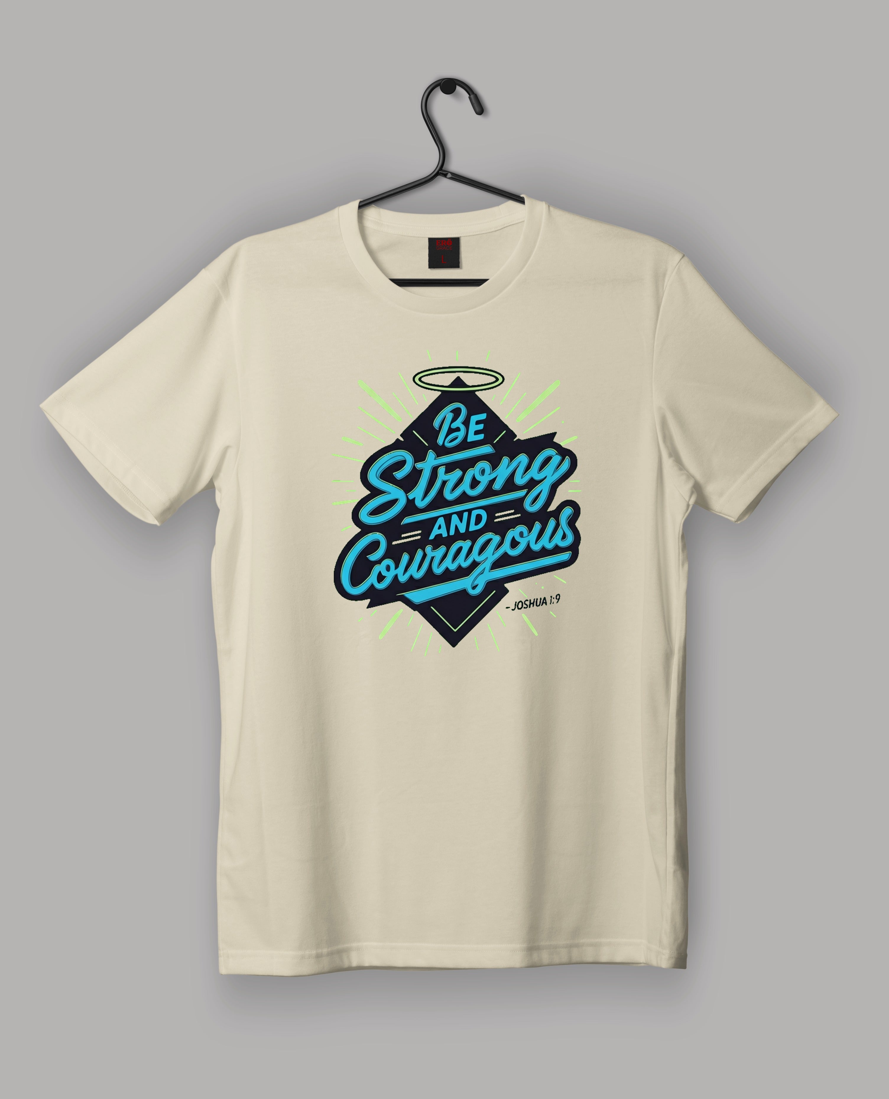 Premium Elegant Scripture Unisex Tee | ERŐ GRACE Christian Streetwear