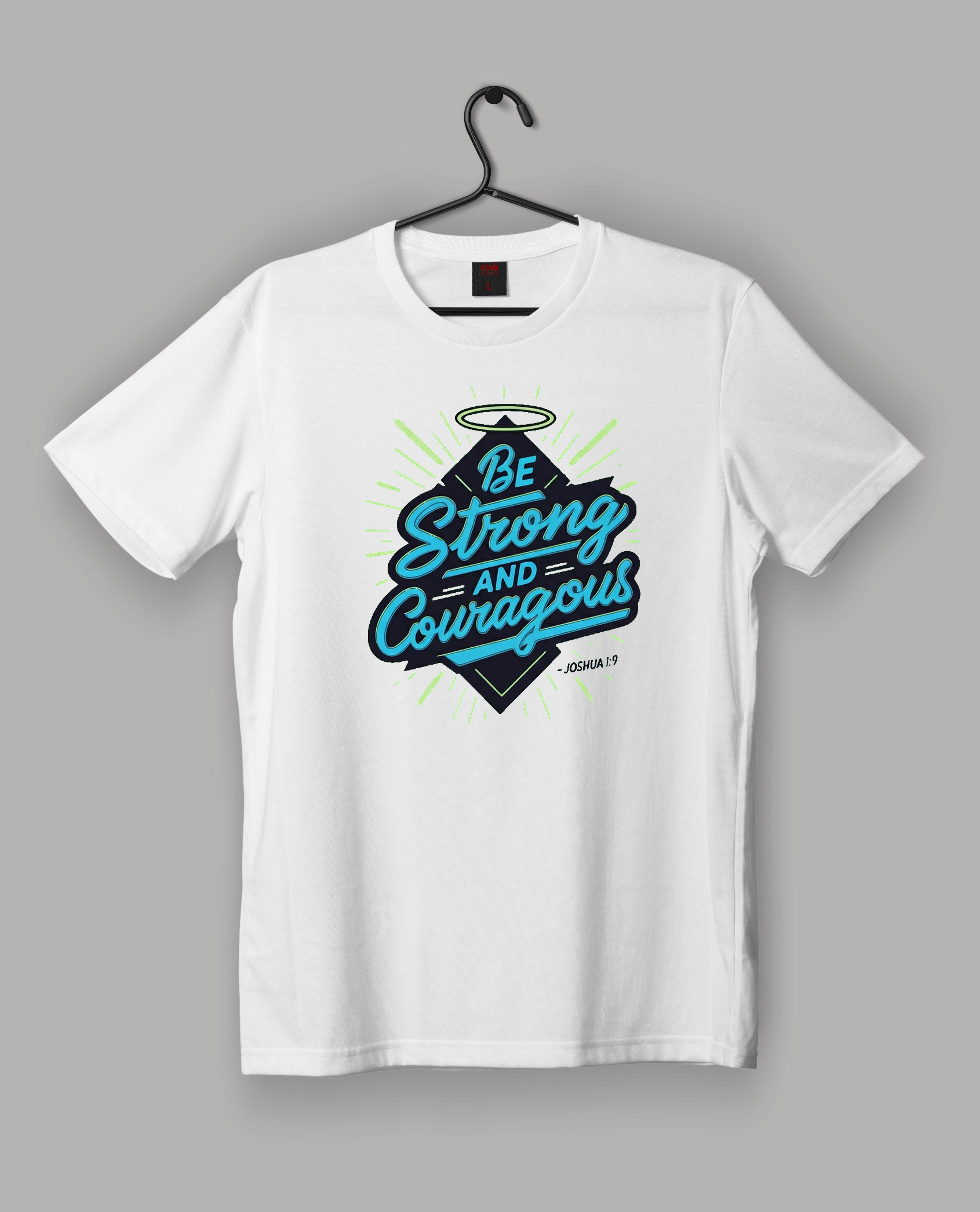 Premium Elegant Scripture Unisex Tee | ERŐ GRACE Christian Streetwear