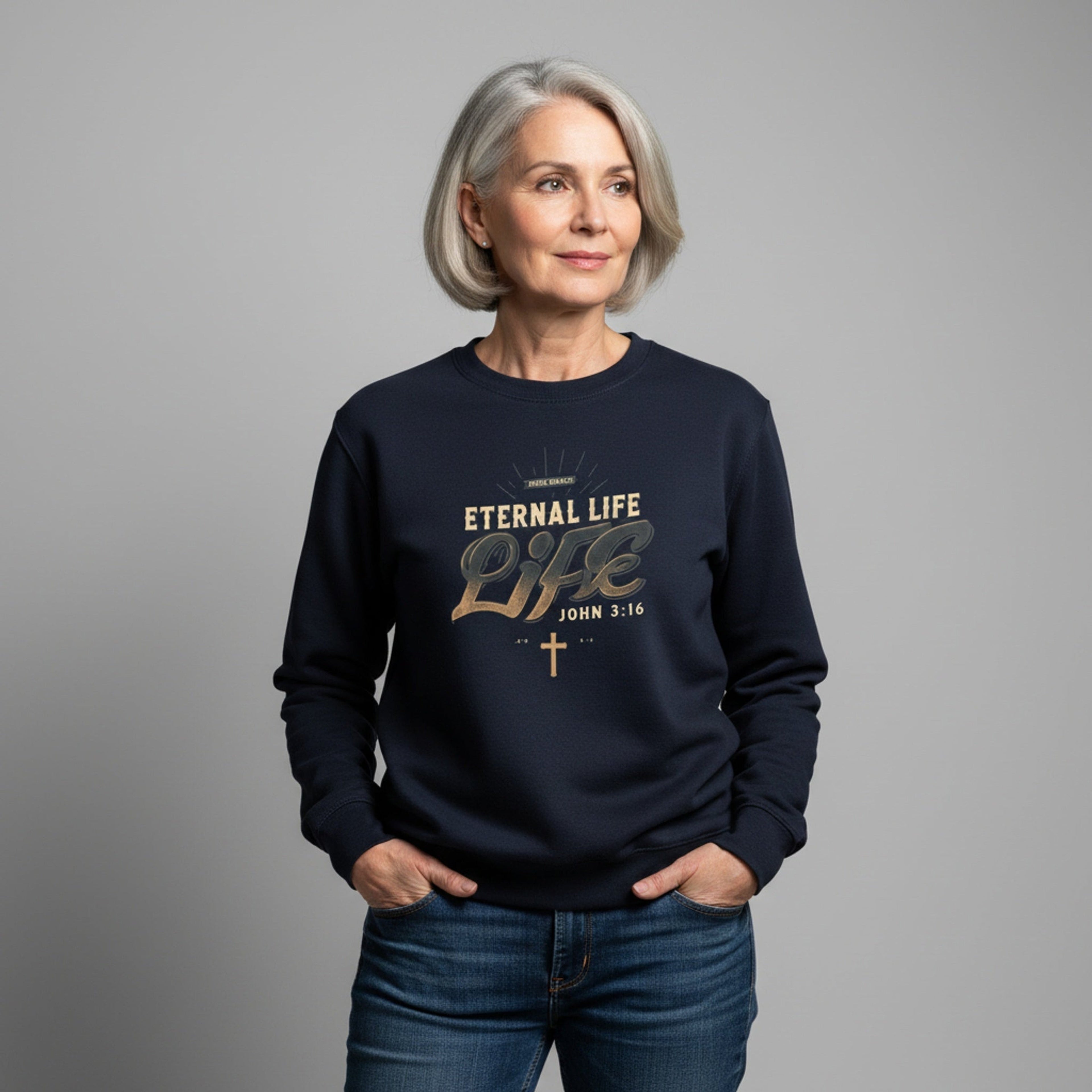 ERŐ GRACE Sweatshirt Messenger of Grace Streetwear Unisex