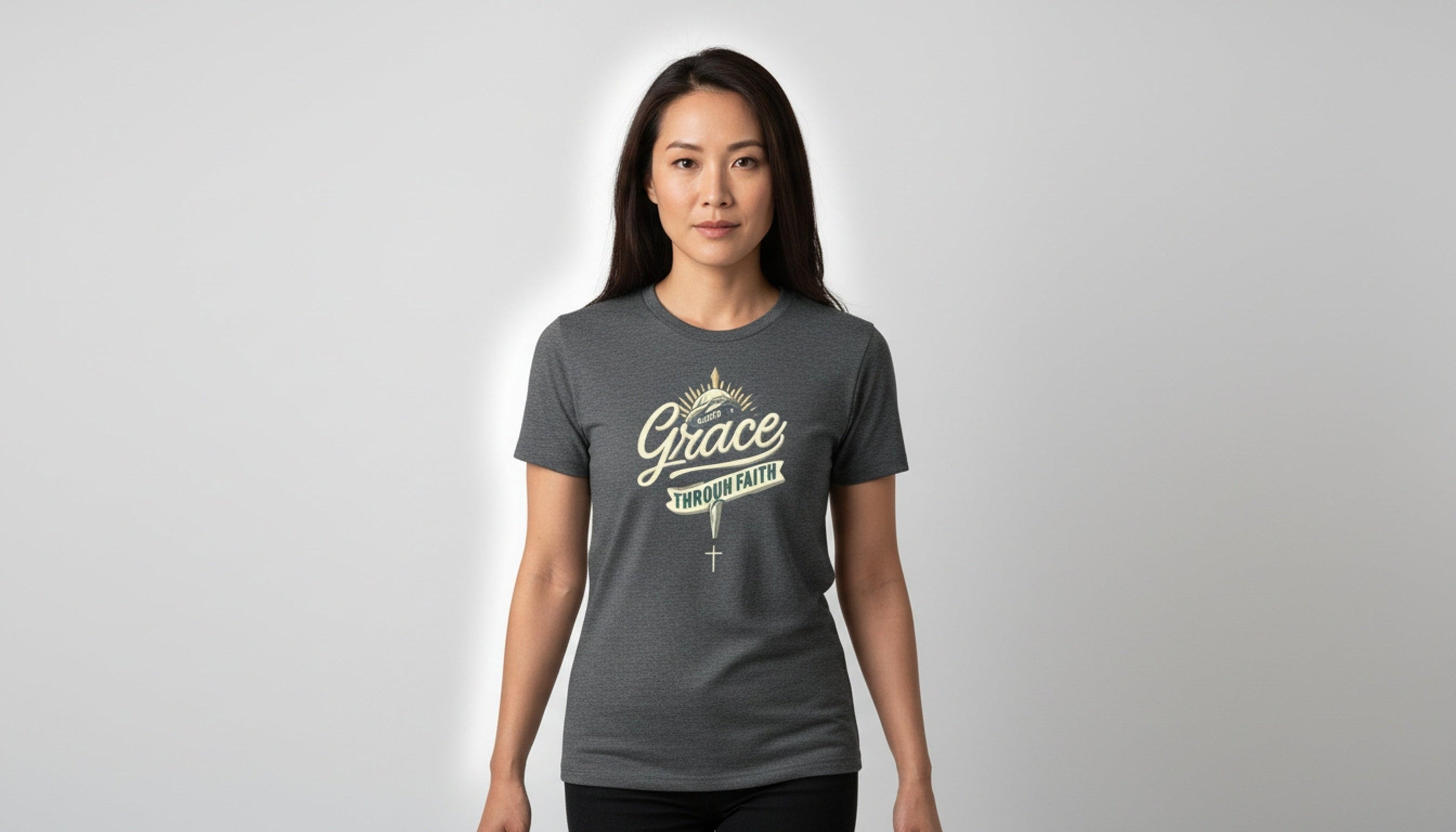 Unisex T-Shirt Evangelistic Bible Verses Softstyle ERŐ GRACE